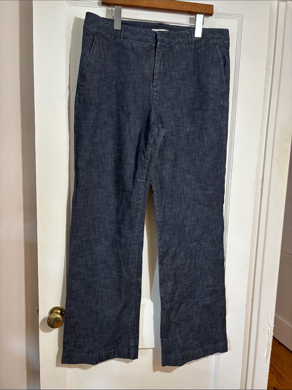 Coldwater Creek Dark Indigo Denim Trousers